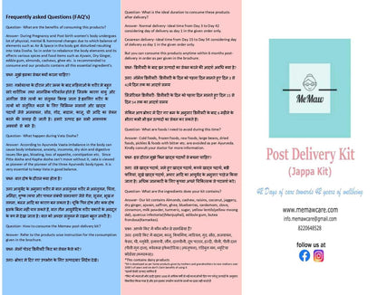 Post Delivery Mother's Care Kit (Jaapa Kit)